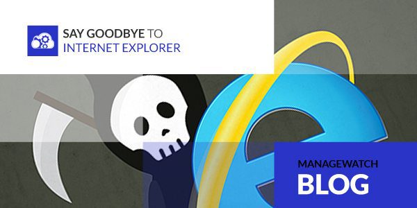 Goodbye Internet Explorer