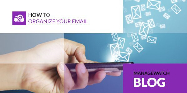 Organize your email inbox