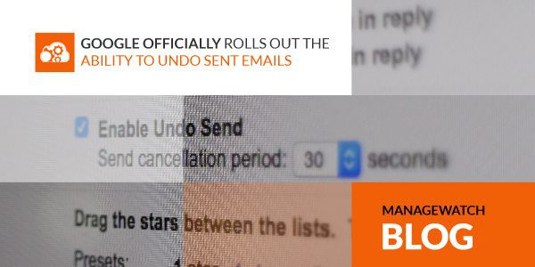 Gmail undo send option